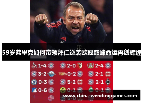 59岁弗里克如何带领拜仁逆袭欧冠巅峰命运再创辉煌