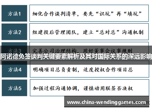 阿诺德免签谈判关键要素解析及其对国际关系的深远影响