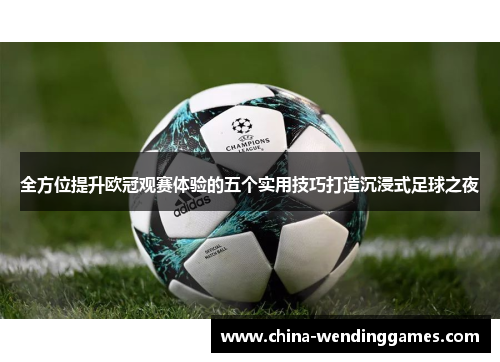 全方位提升欧冠观赛体验的五个实用技巧打造沉浸式足球之夜